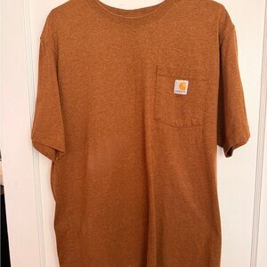 Carhartt Men's Short Sleeve Brown Tee
